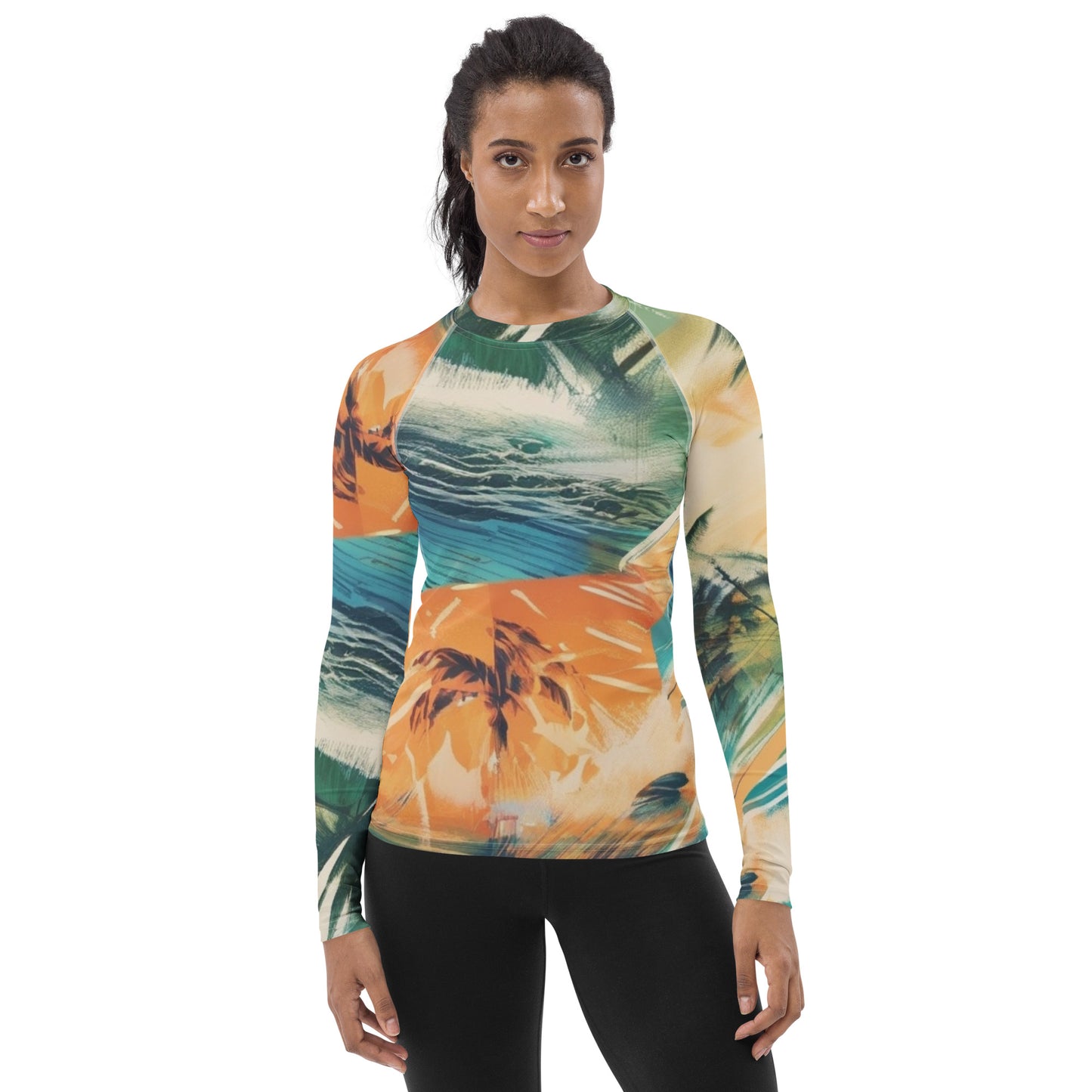 Women's Beach Life Rash Guard