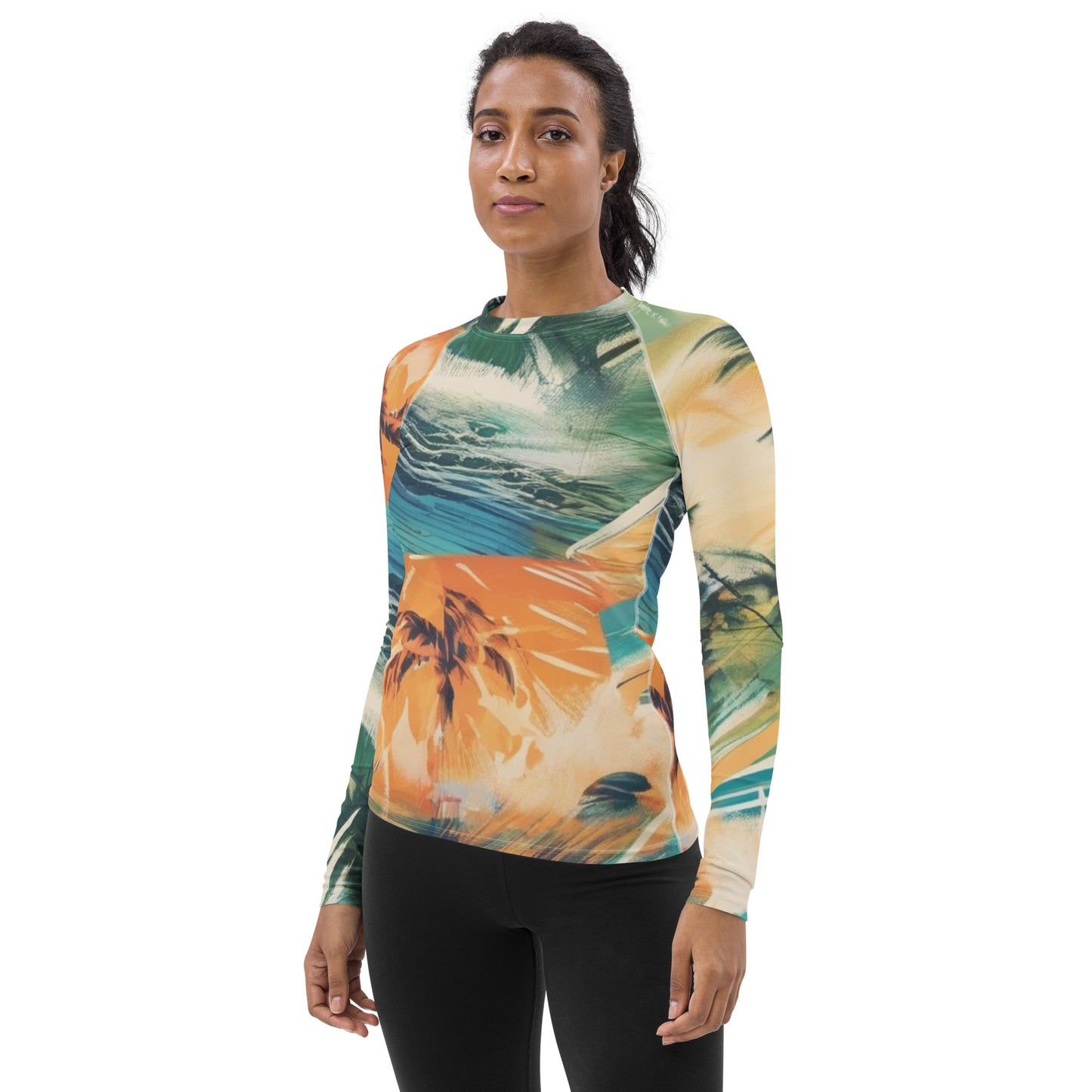 Women's Beach Life Rash Guard