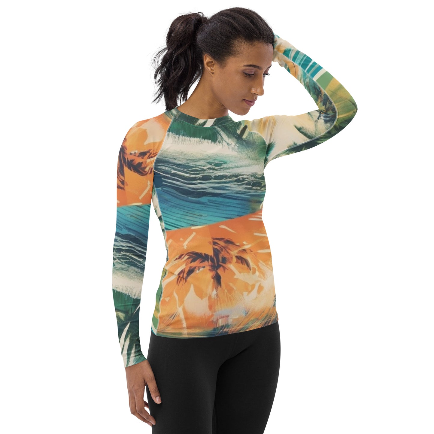 Women's Beach Life Rash Guard