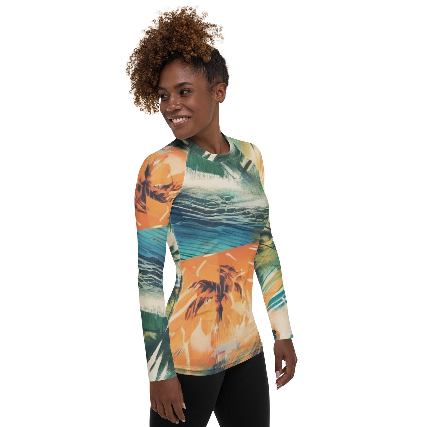 Women's Beach Life Rash Guard