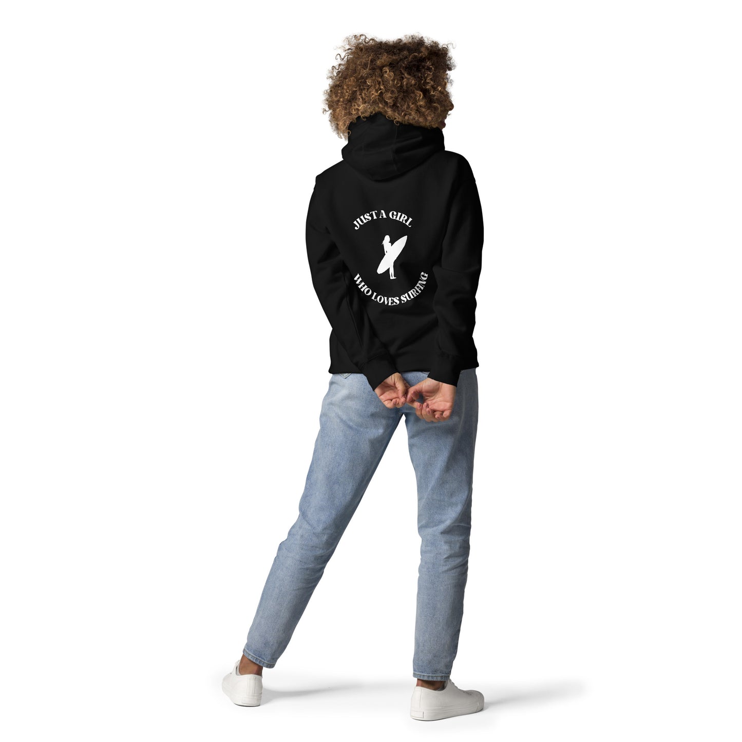 Just A Girl Premium Hoodie