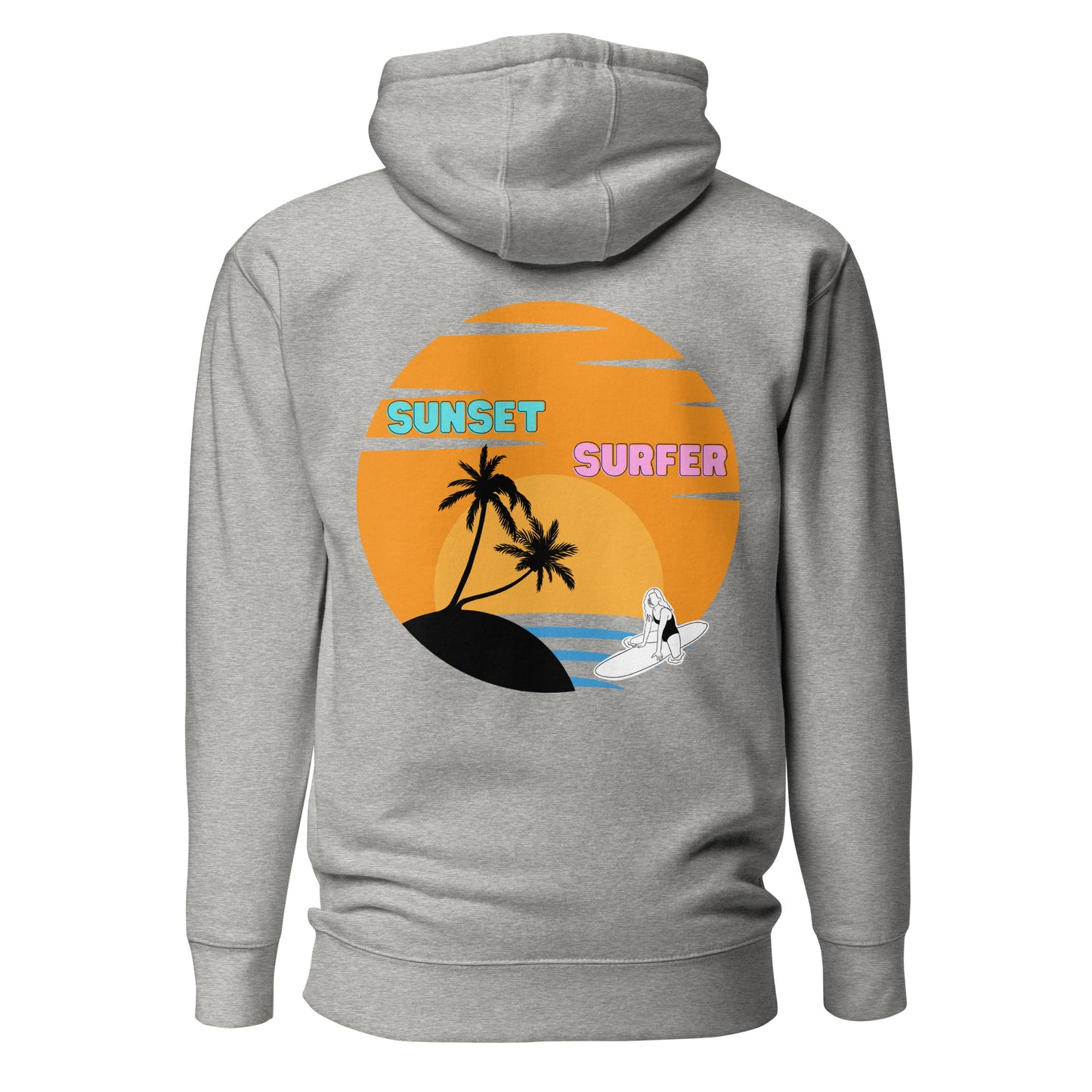 Sunset Surfer Premium Hoodie