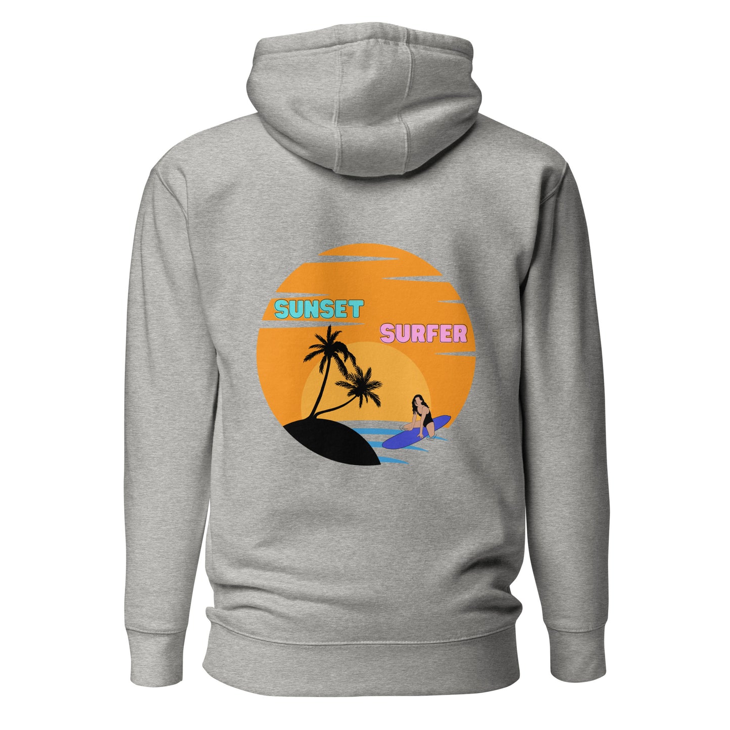 Sunset Surfer Premium Hoodie