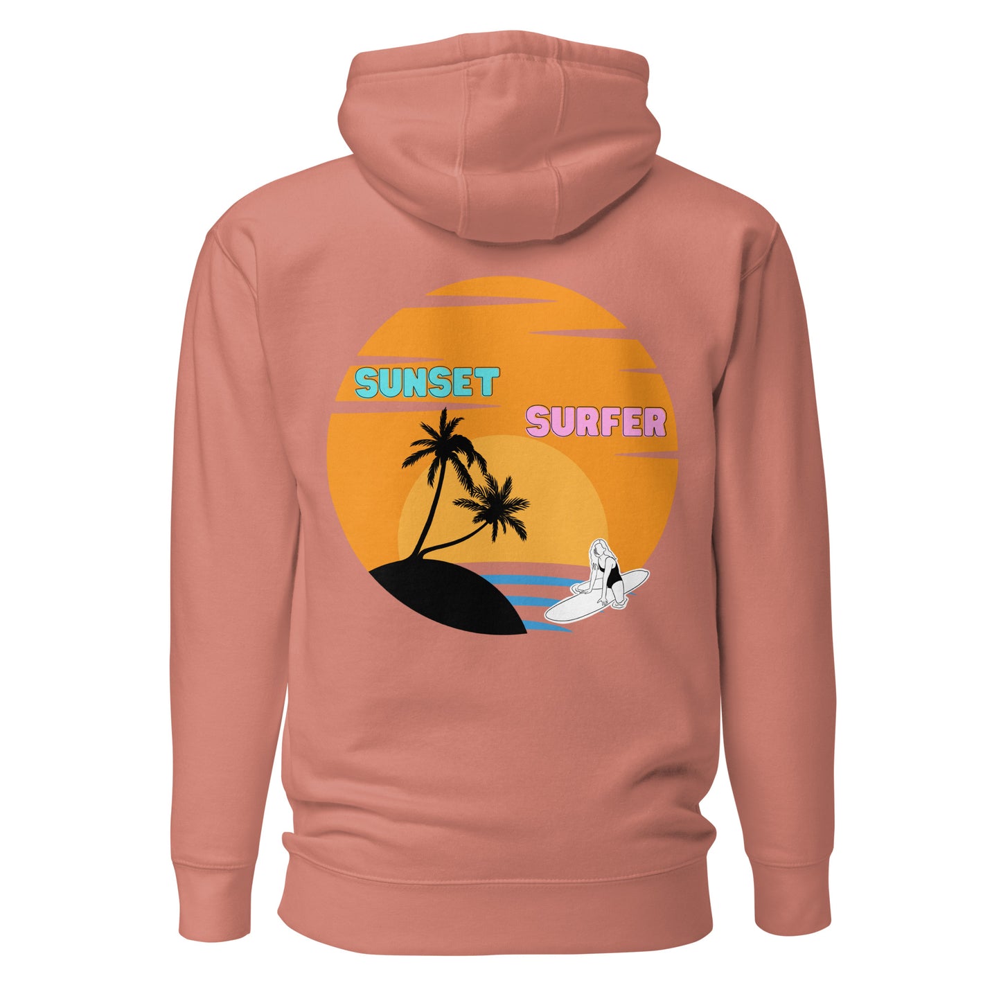 Sunset Surfer Premium Hoodie