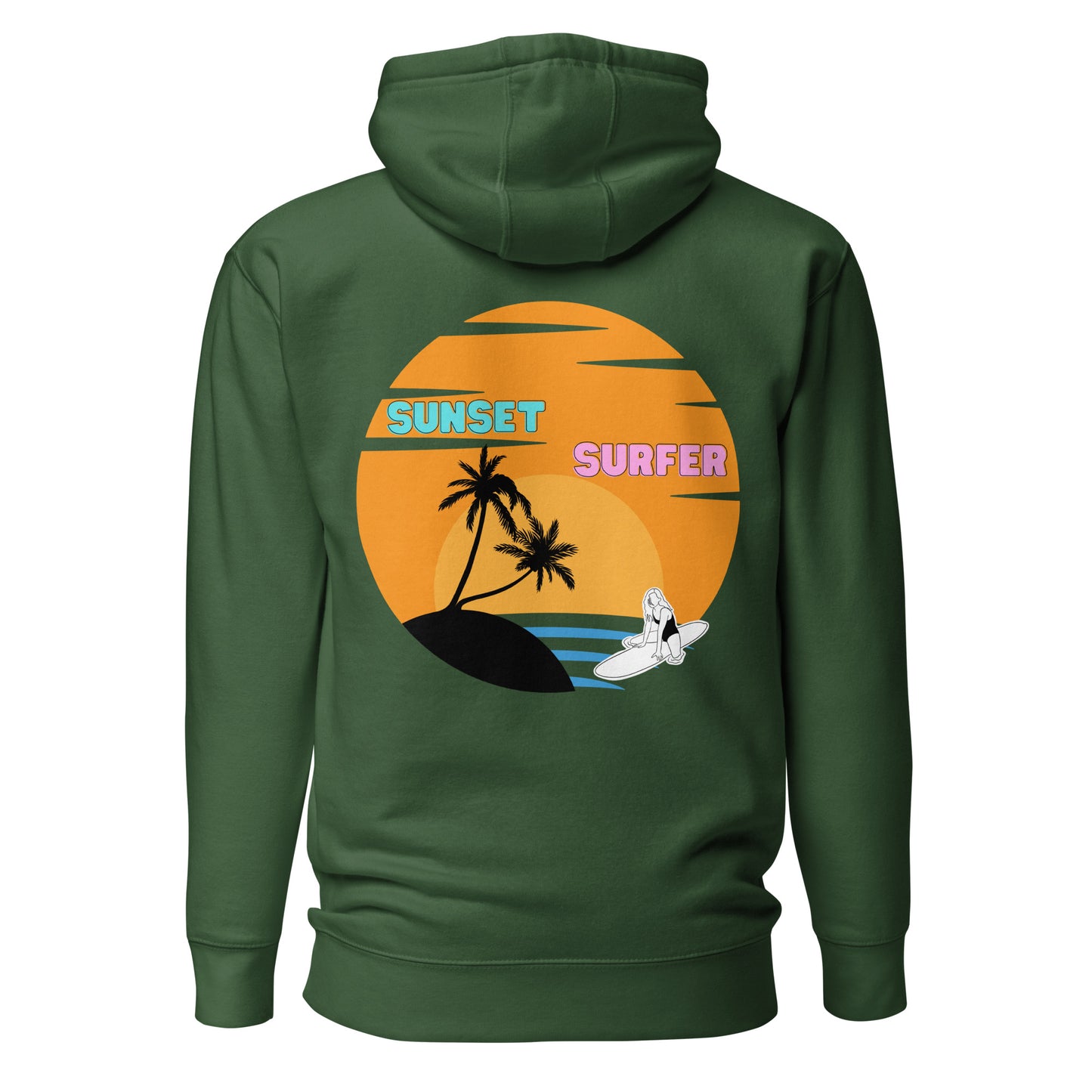 Sunset Surfer Premium Hoodie