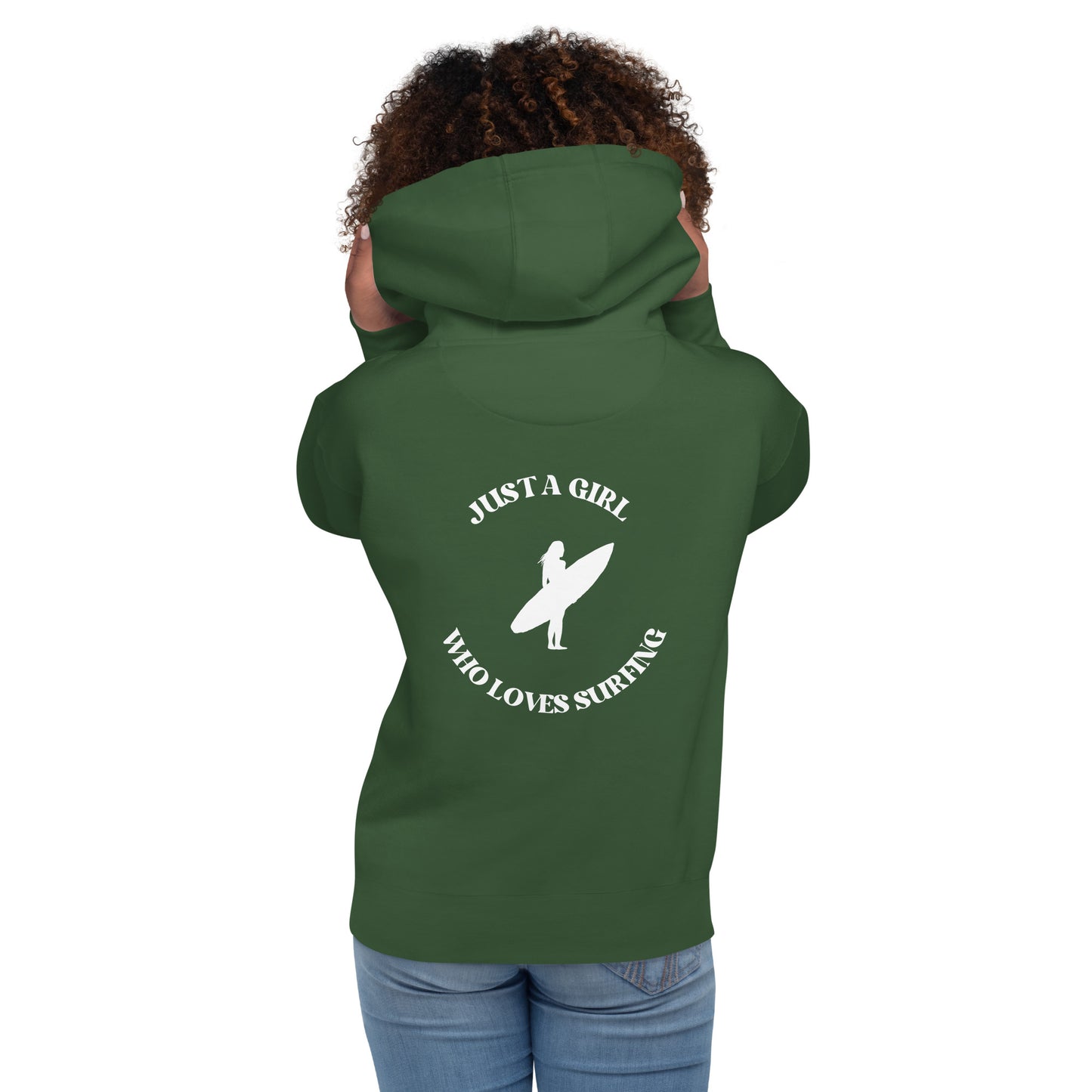 Just A Girl Premium Hoodie