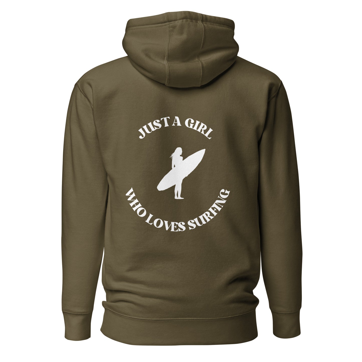 Just A Girl Premium Hoodie