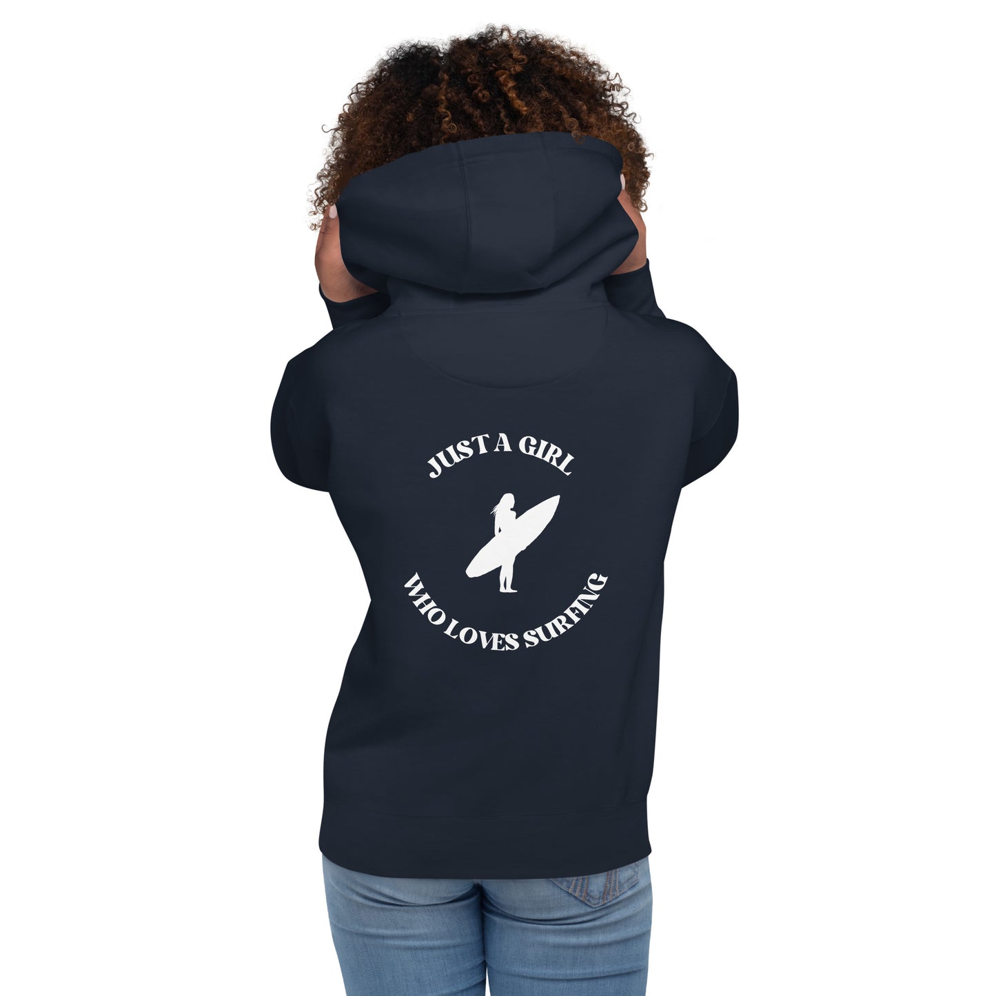 Just A Girl Premium Hoodie