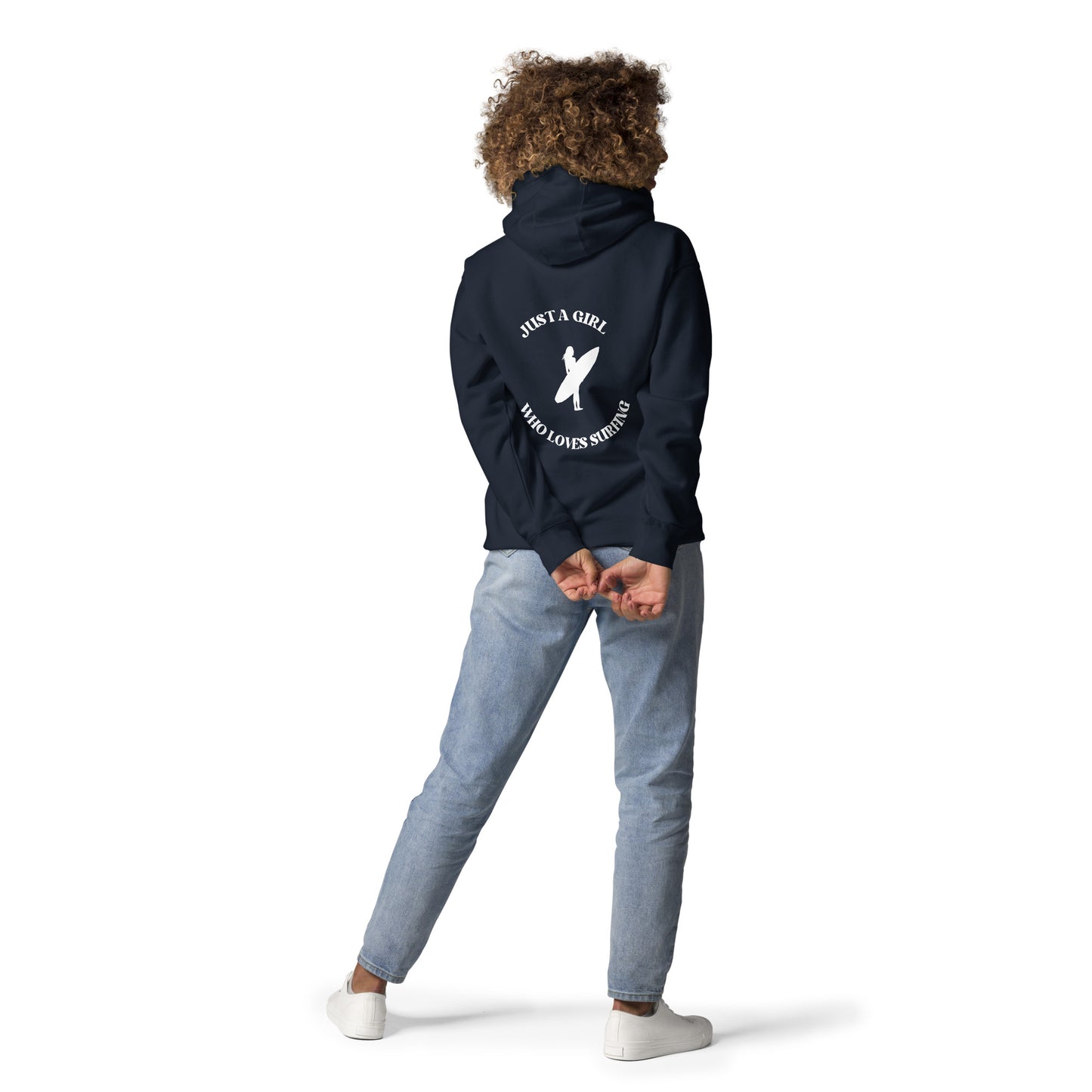 Just A Girl Premium Hoodie