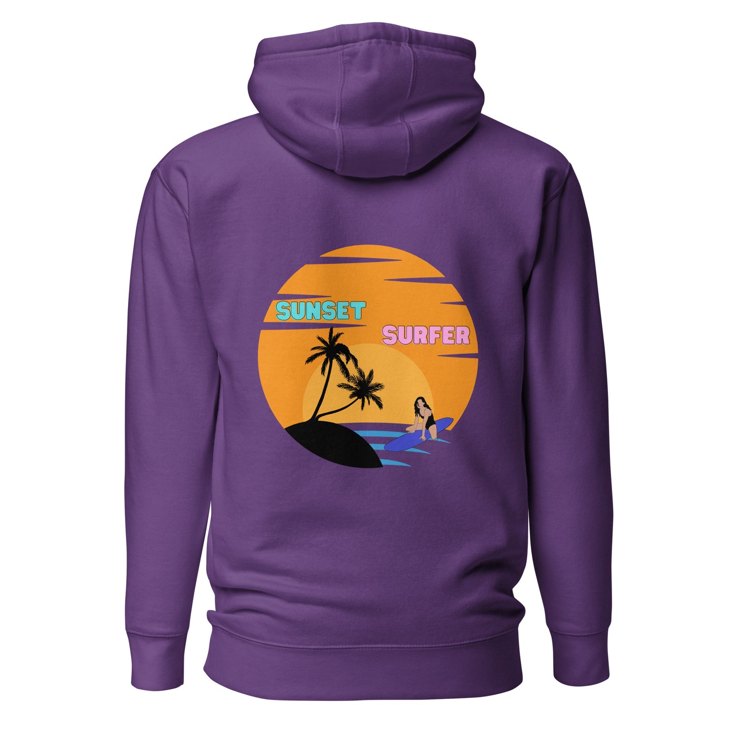 Sunset Surfer Premium Hoodie