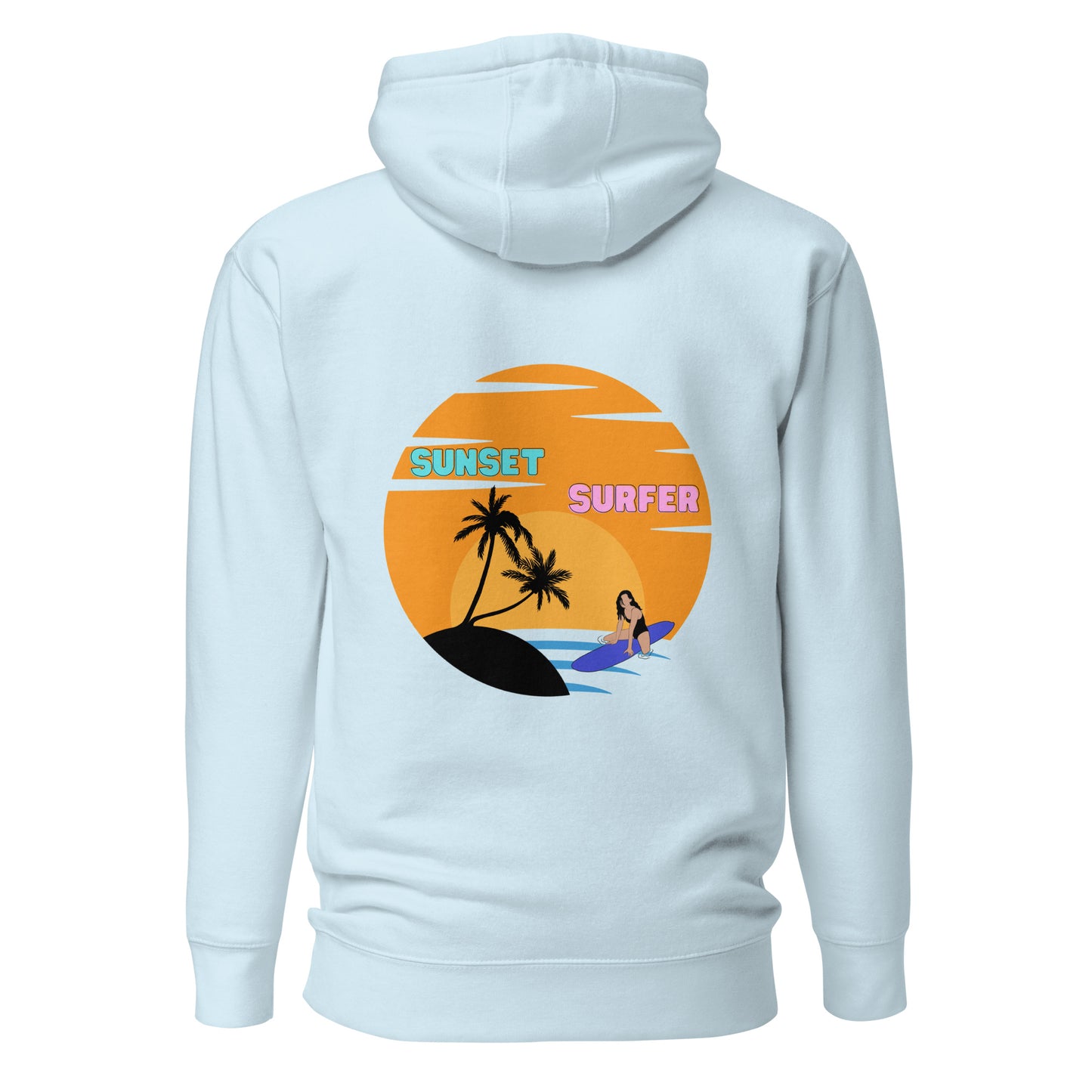 Sunset Surfer Premium Hoodie