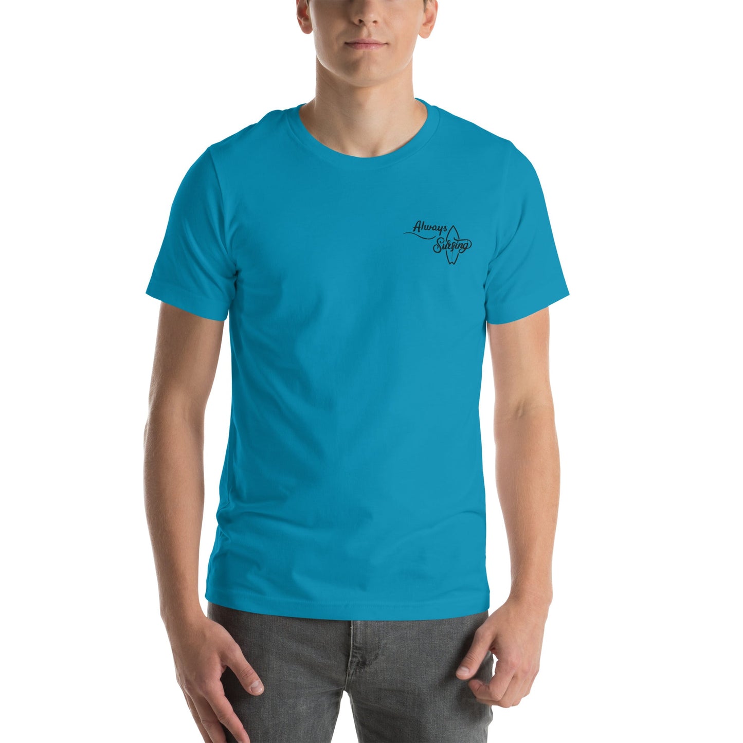 Embroidered Always Surfing Plain Tee