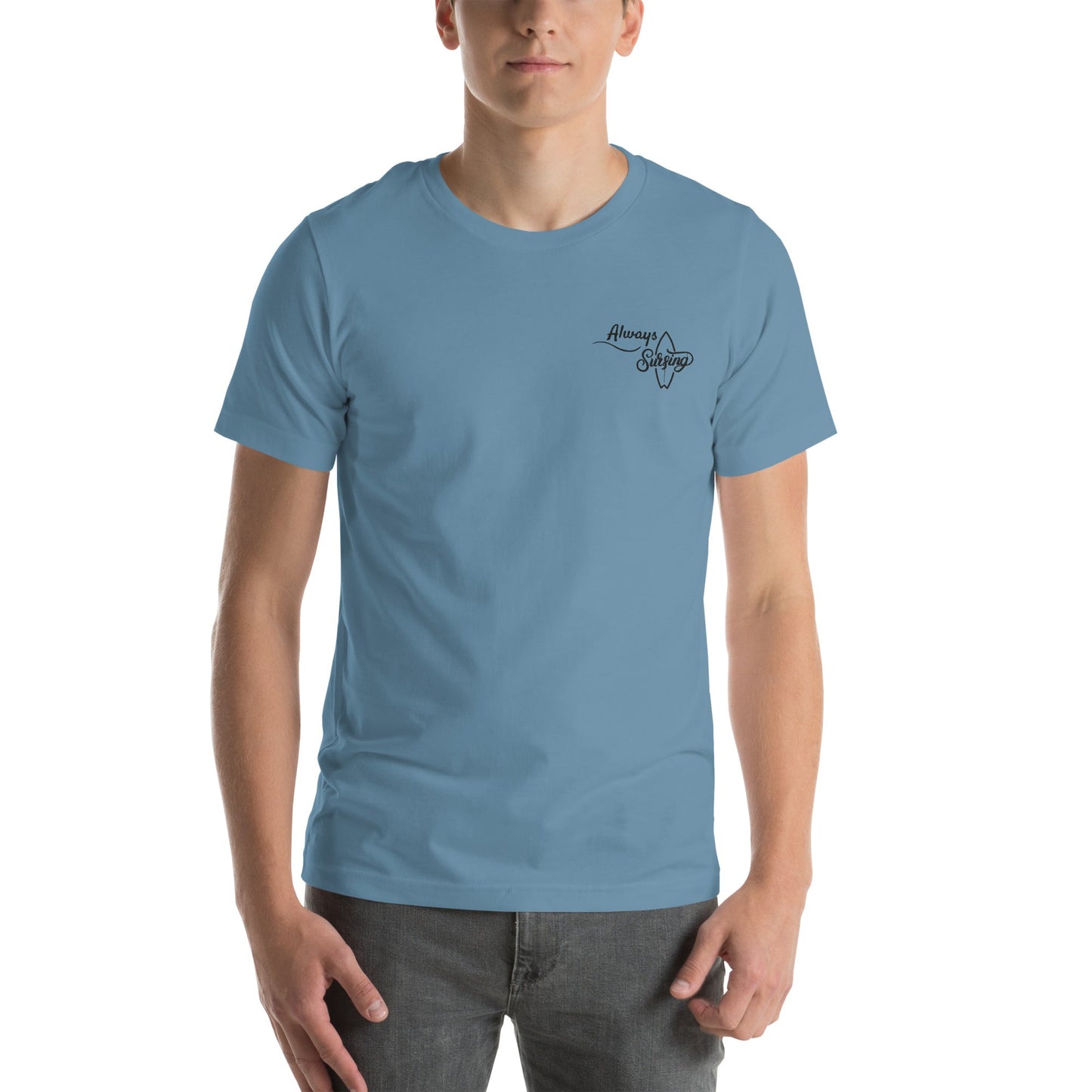 Embroidered Always Surfing Plain Tee