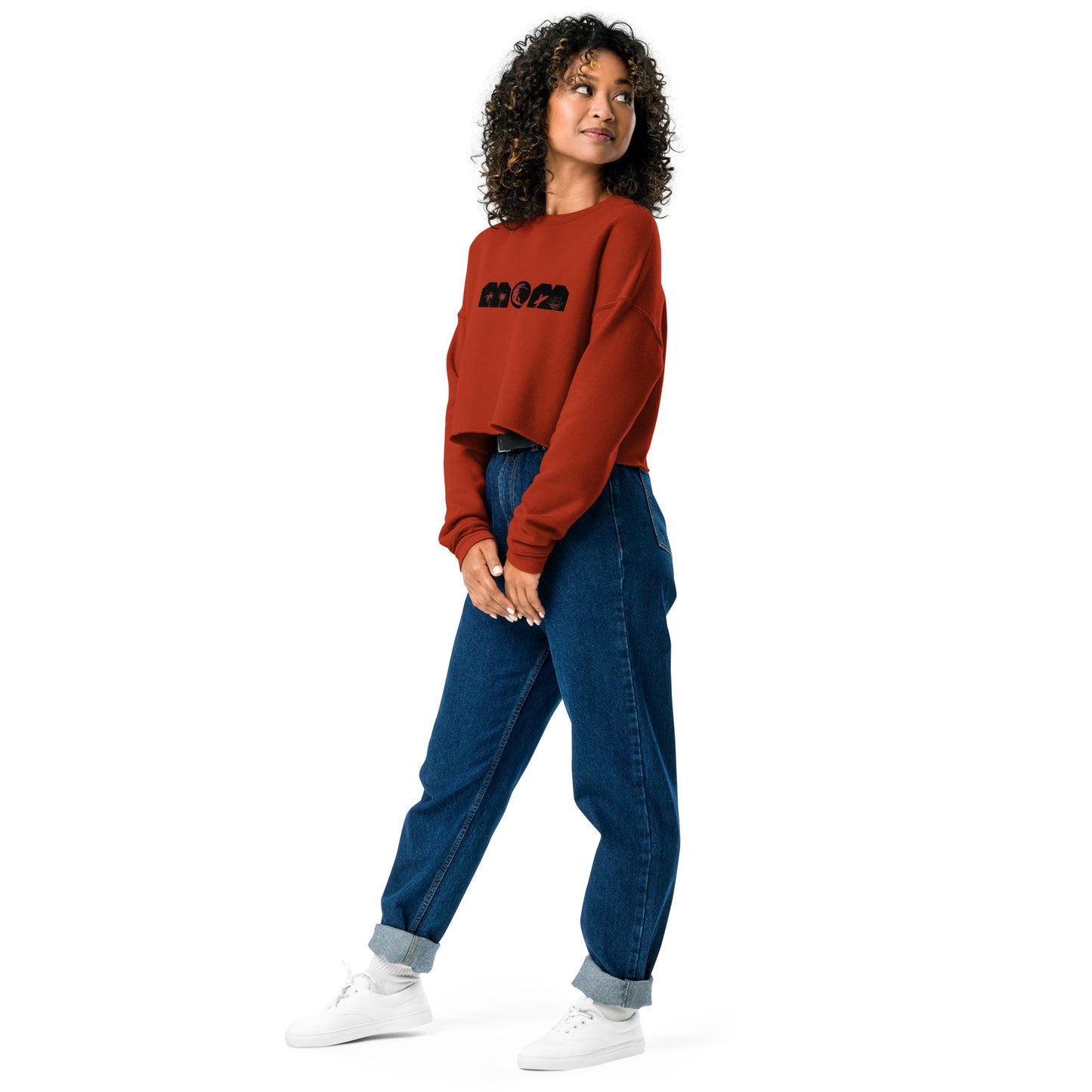 MOM Crop Sweatshirt