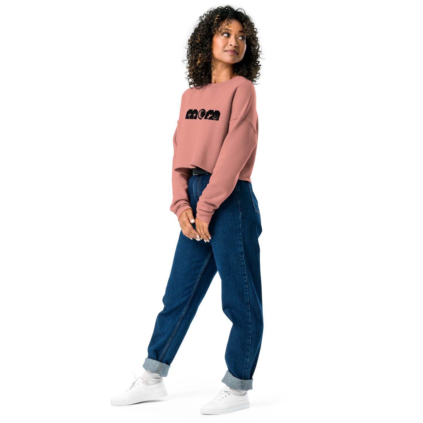 MOM Crop Sweatshirt