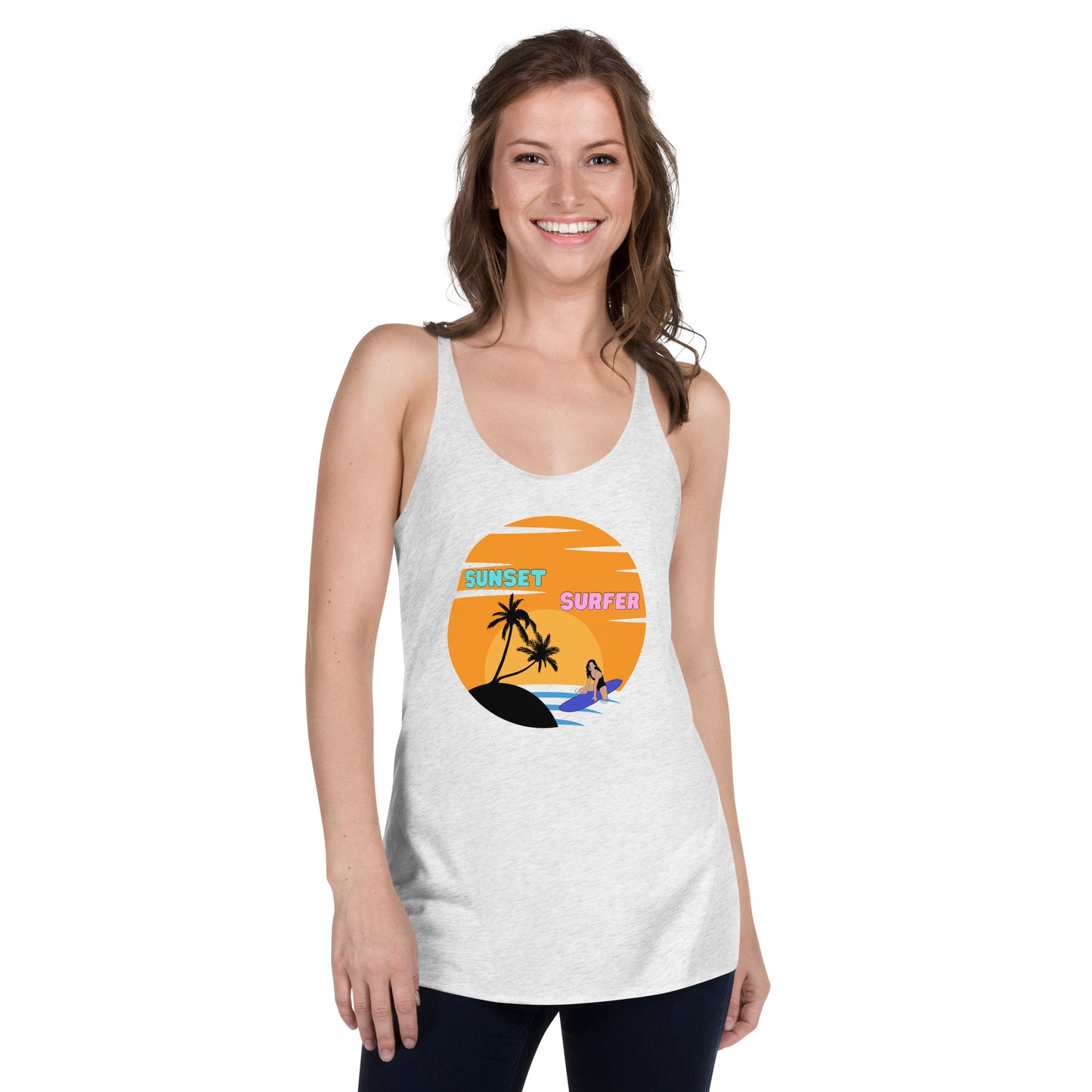 Sunset Surfer Tank