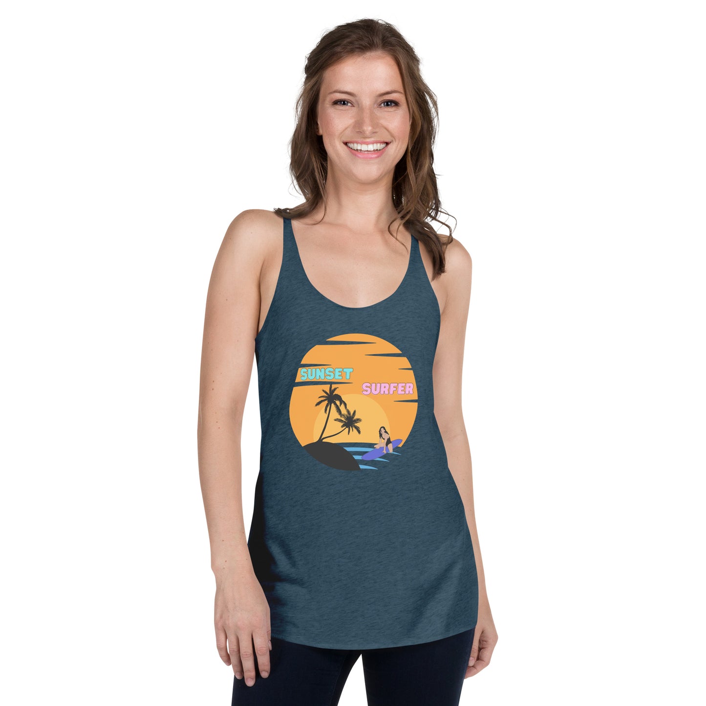 Sunset Surfer Tank