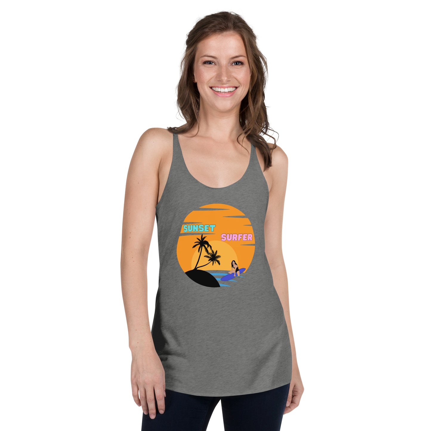 Sunset Surfer Tank