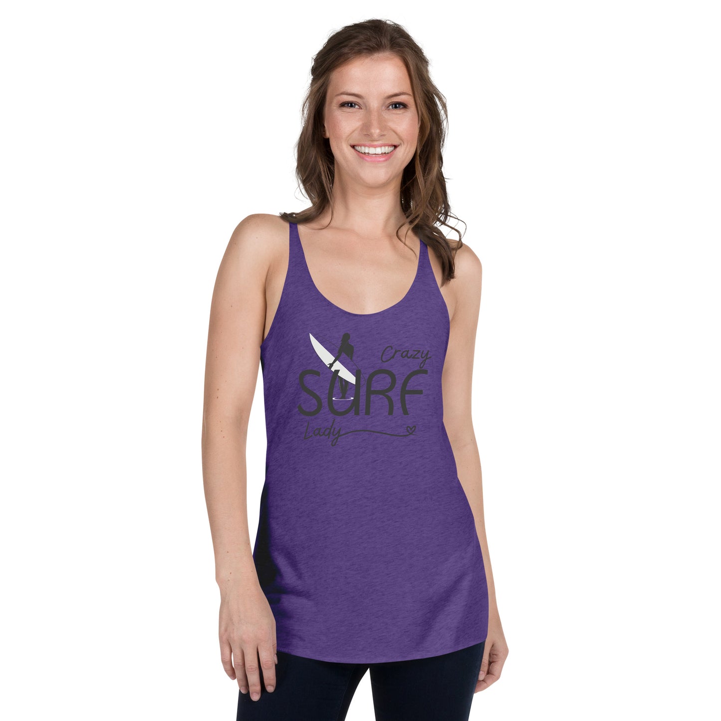 Crazy Surf Lady Tank