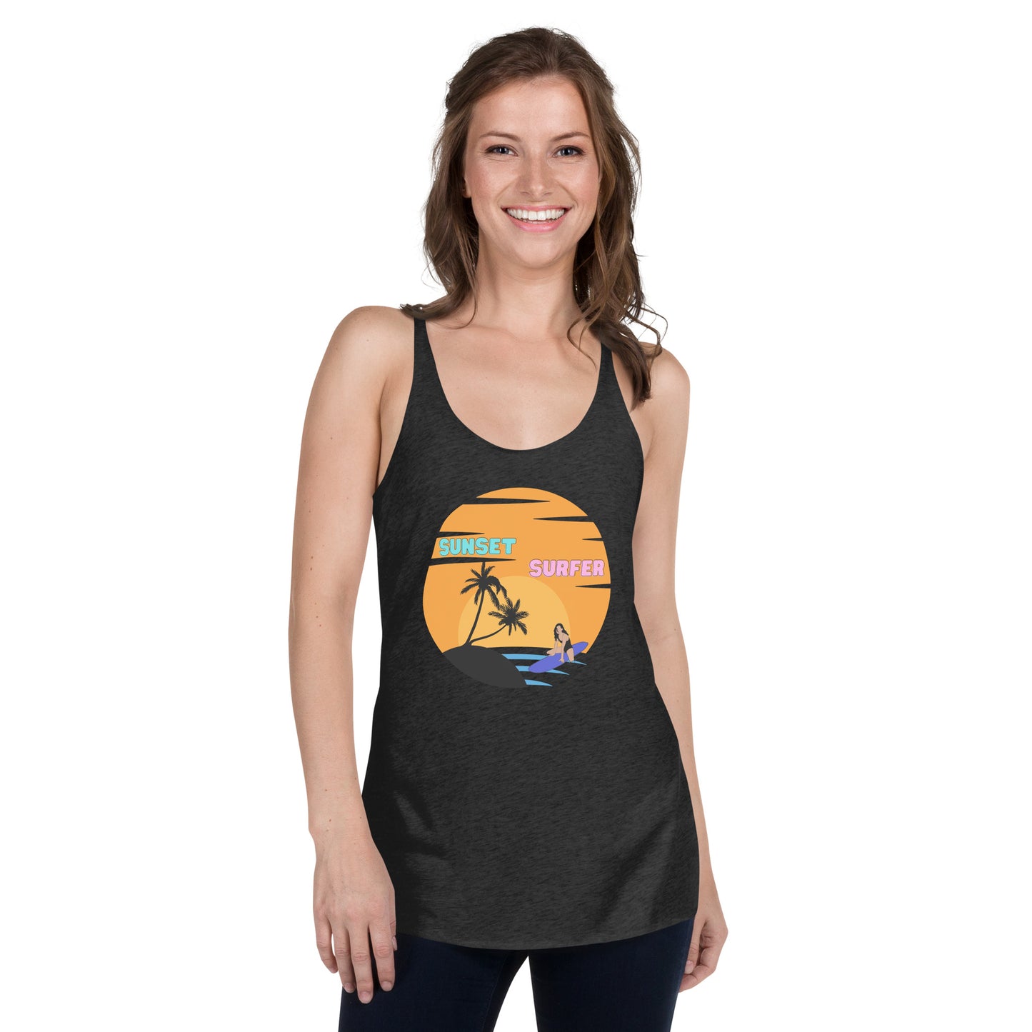 Sunset Surfer Tank