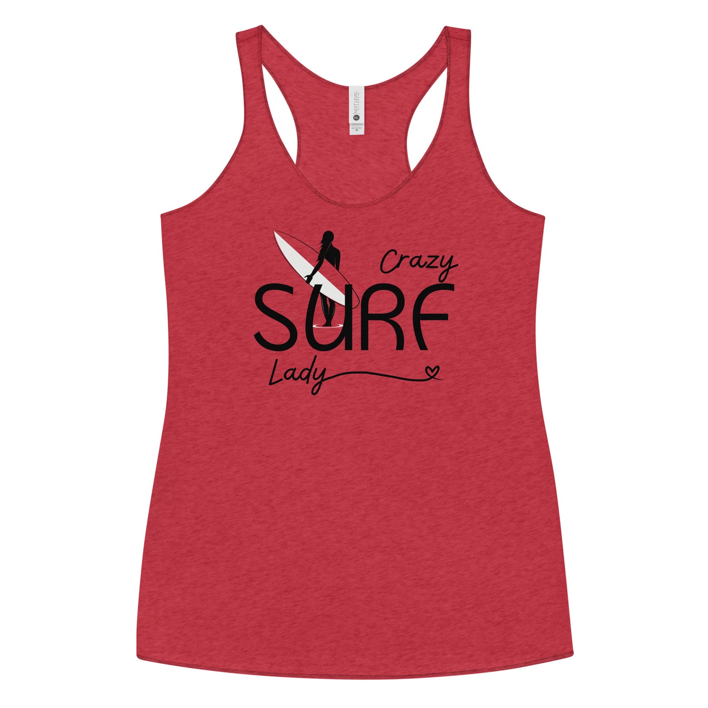 Crazy Surf Lady Tank