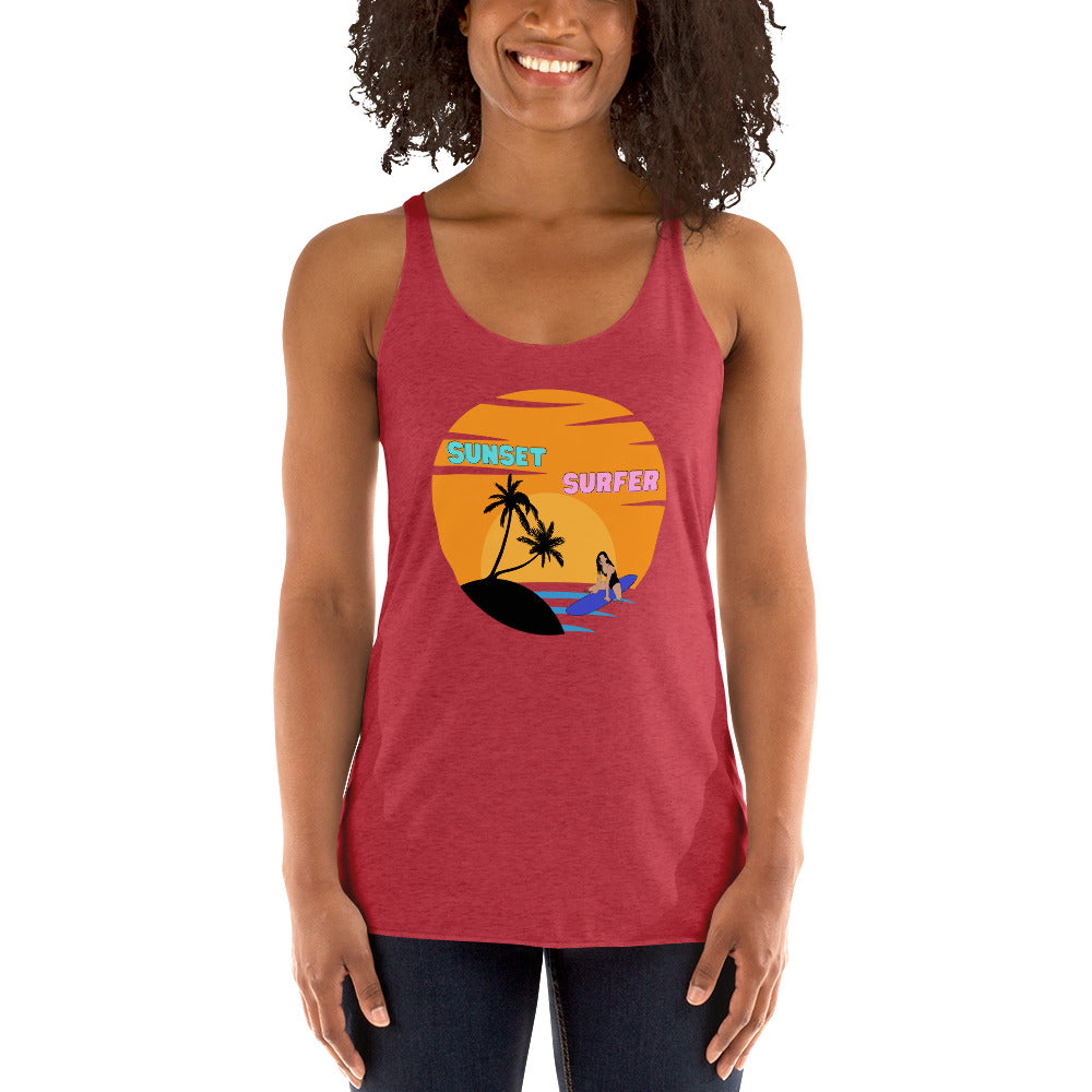 Sunset Surfer Tank