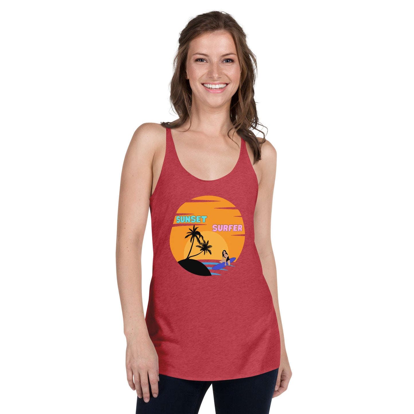 Sunset Surfer Tank