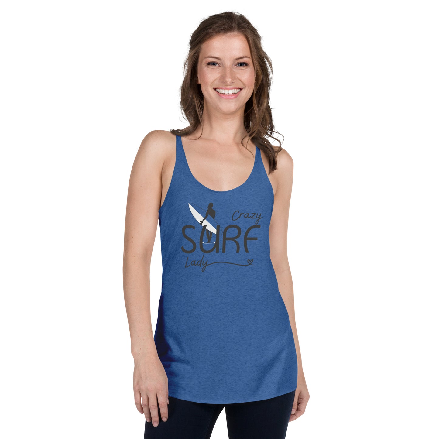 Crazy Surf Lady Tank