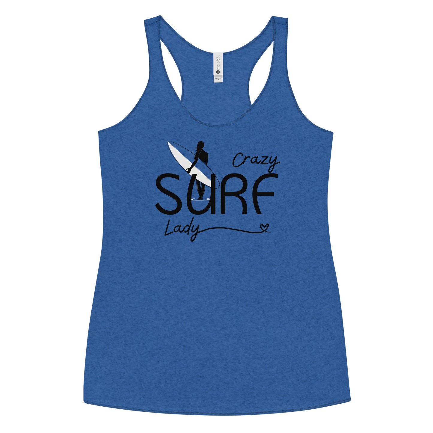 Crazy Surf Lady Tank