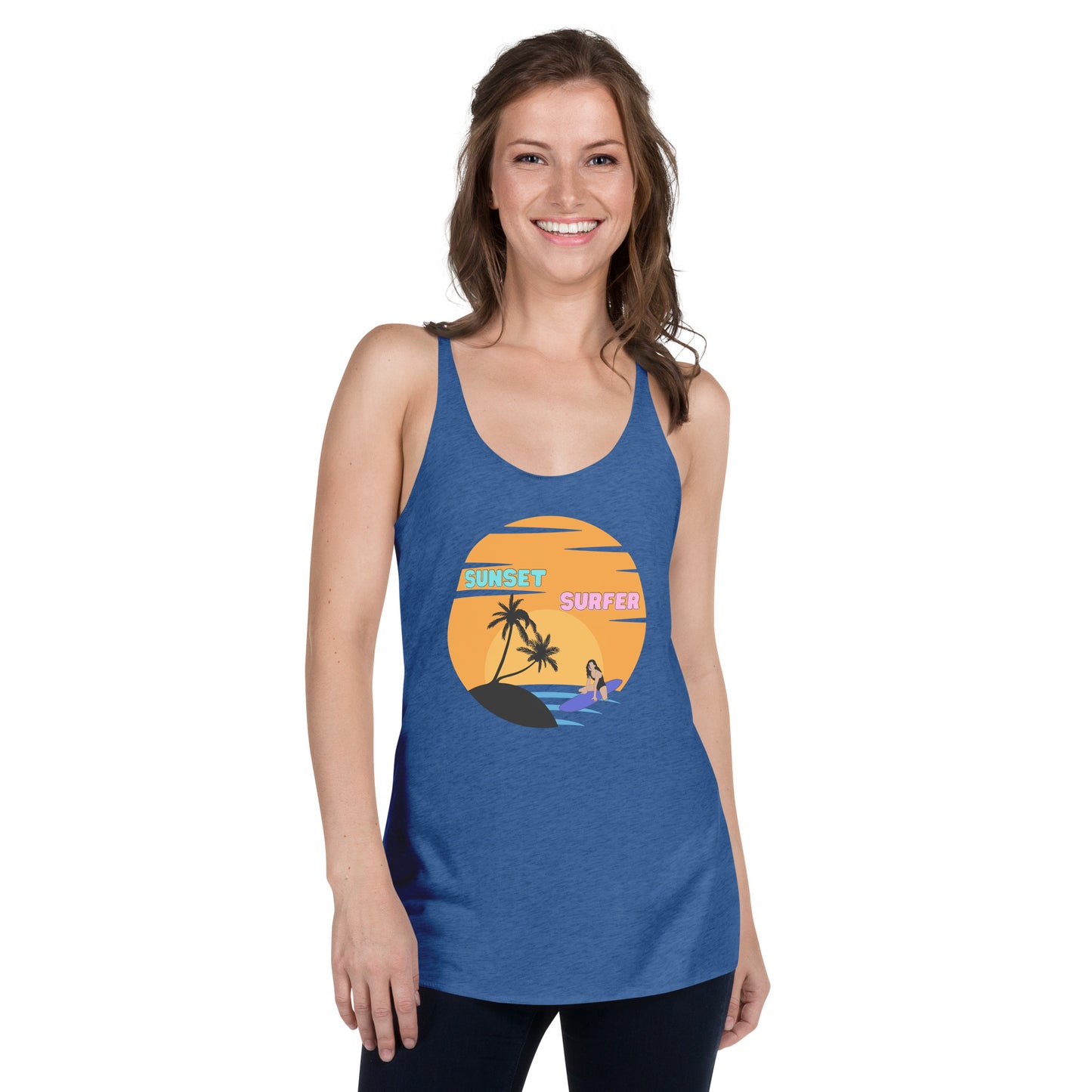 Sunset Surfer Tank