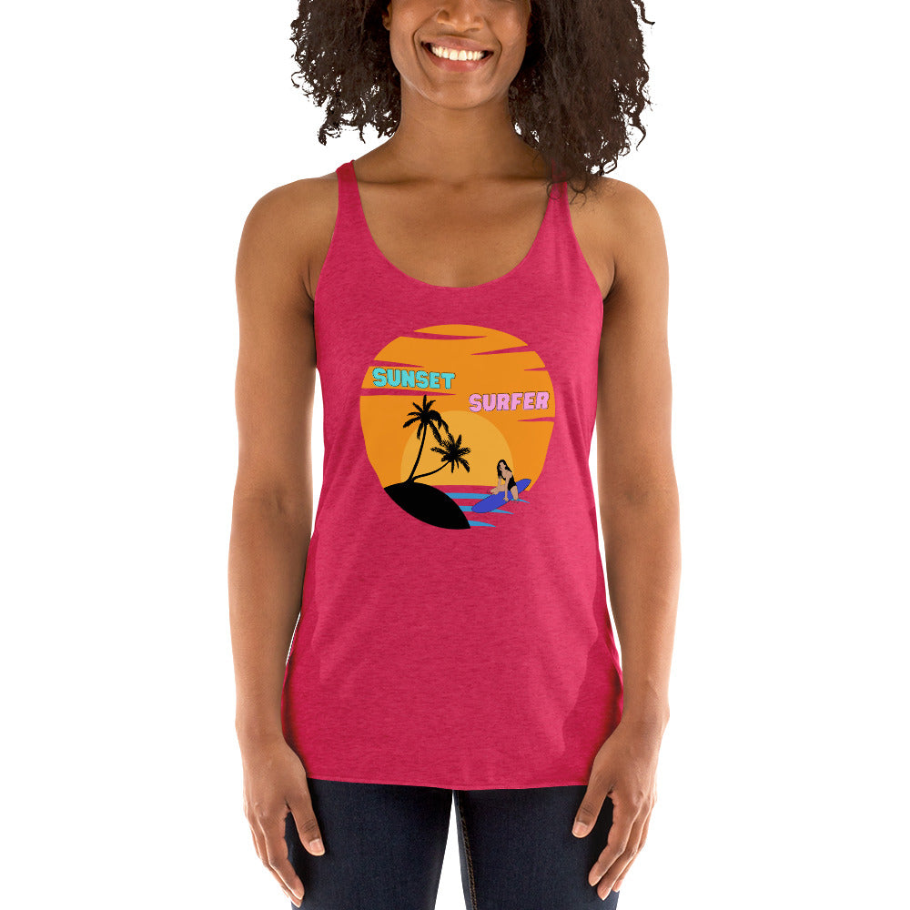 Sunset Surfer Tank