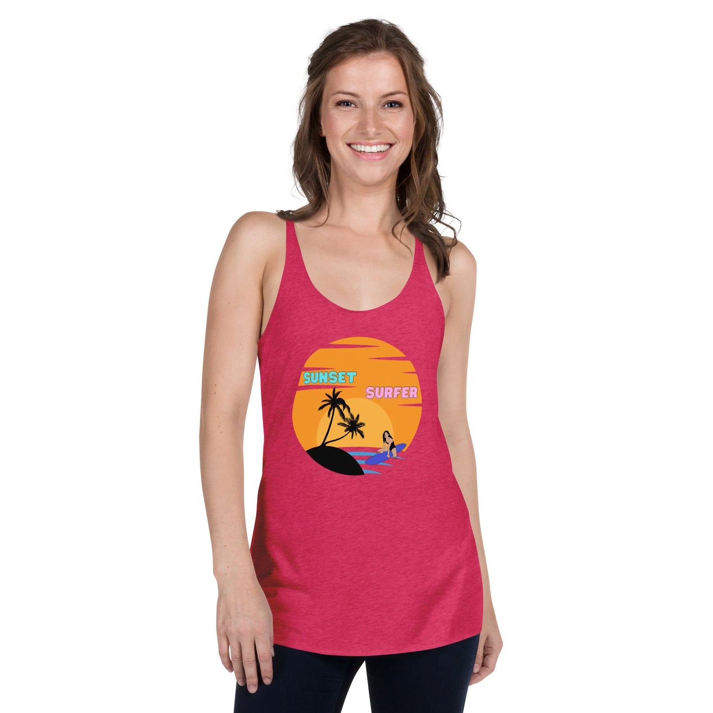 Sunset Surfer Tank