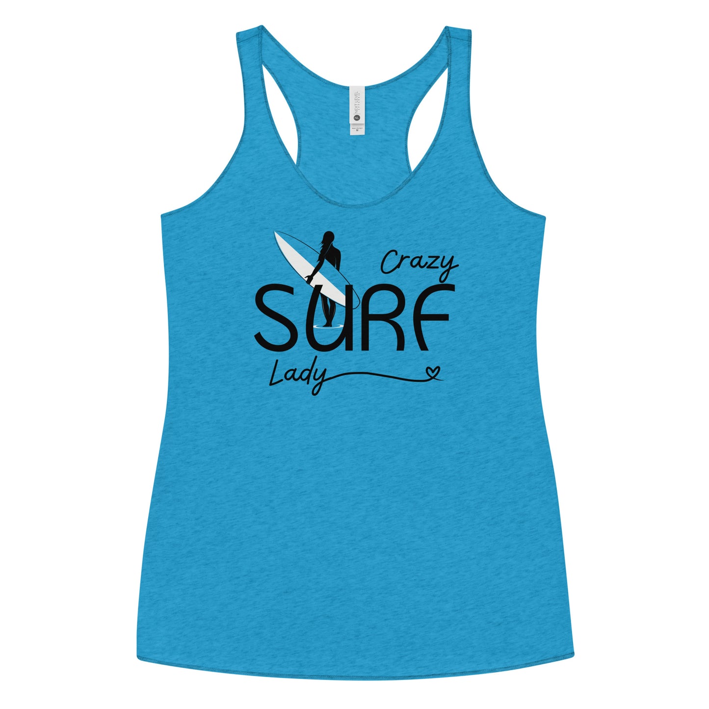 Crazy Surf Lady Tank