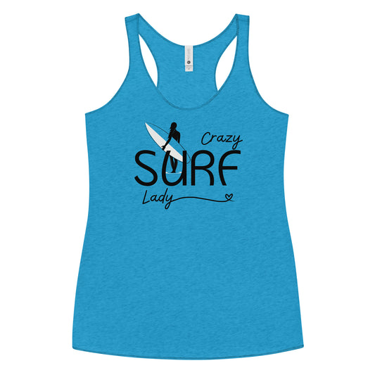 Crazy Surf Lady Tank