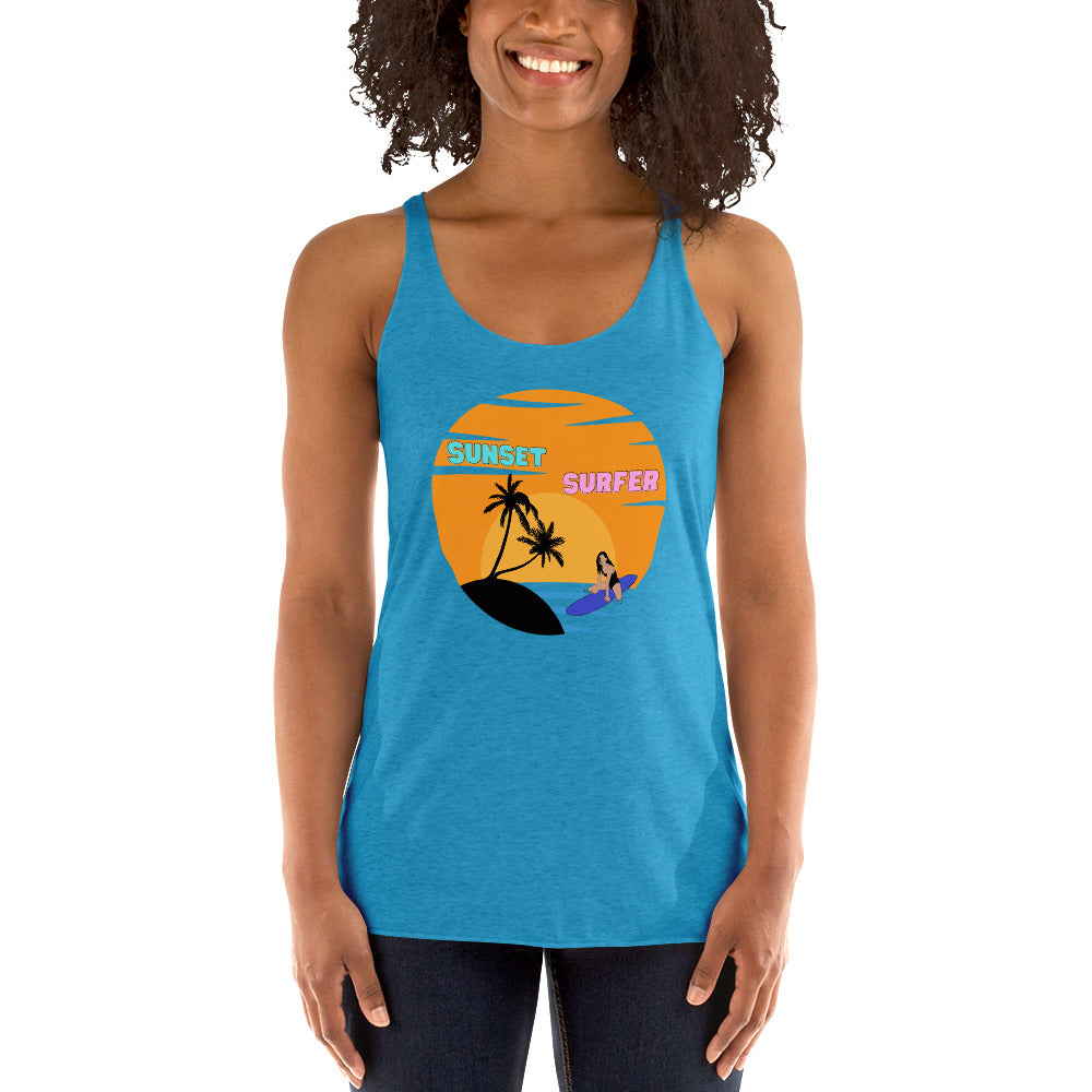 Sunset Surfer Tank