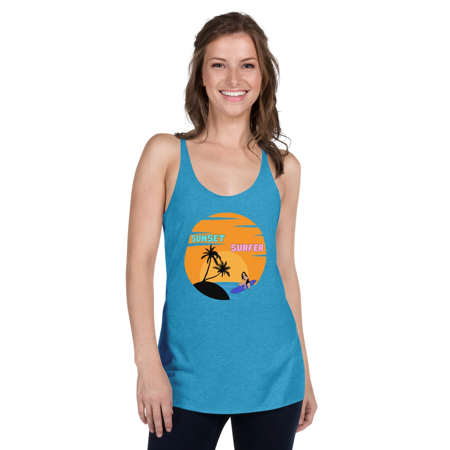 Sunset Surfer Tank